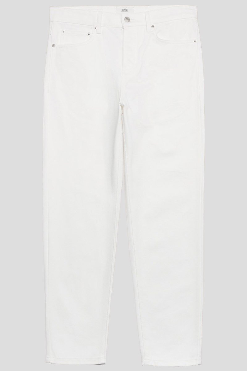 Ανδρικό Λευκό White Till Jeans AMI PARIS