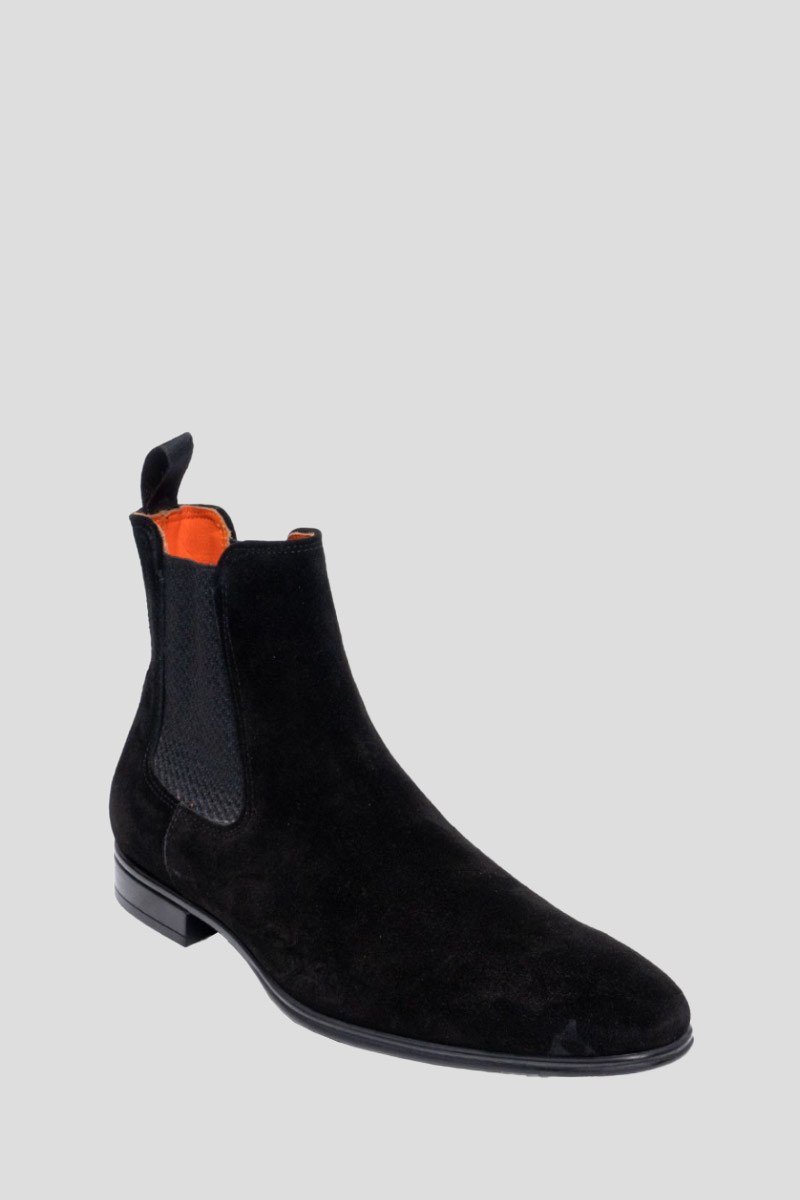 Ανδρικό Μαύρο 010638UC Black Boots PHILIPPE LANG