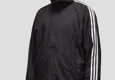 Ανδρικό-Μαύρο-3-Stripes-Nylon-Shell-Jacket-Y-3