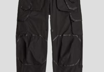 Ανδρικό-Μαύρο-3D-Relaxed-Knee-Cargo-Pants-G-STAR