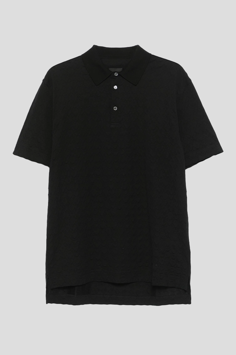 Ανδρικό-Μαύρο-4G-Jacquard-Polo-Shirt-GIVENCHY