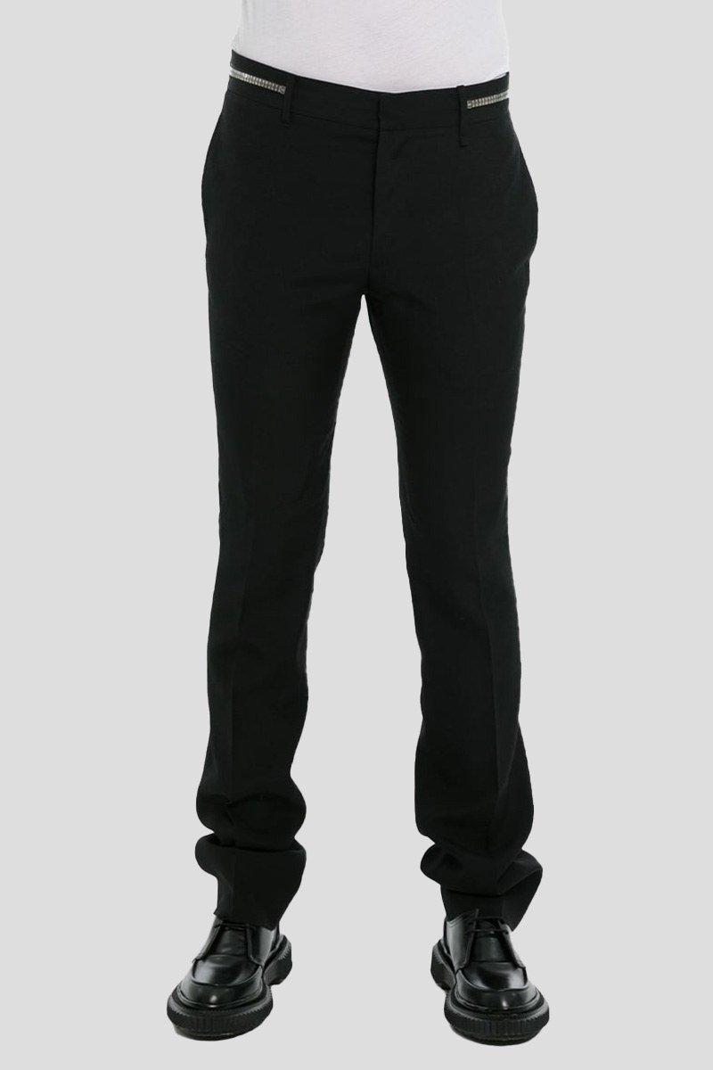 Ανδρικό-Μαύρο-4G-Weist-Zip-Logo-Silver-GIVENCHY