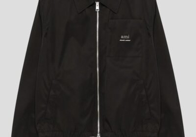 Ανδρικό-Μαύρο-AMI-Men-Bomber-Jackets-AMI-PARIS