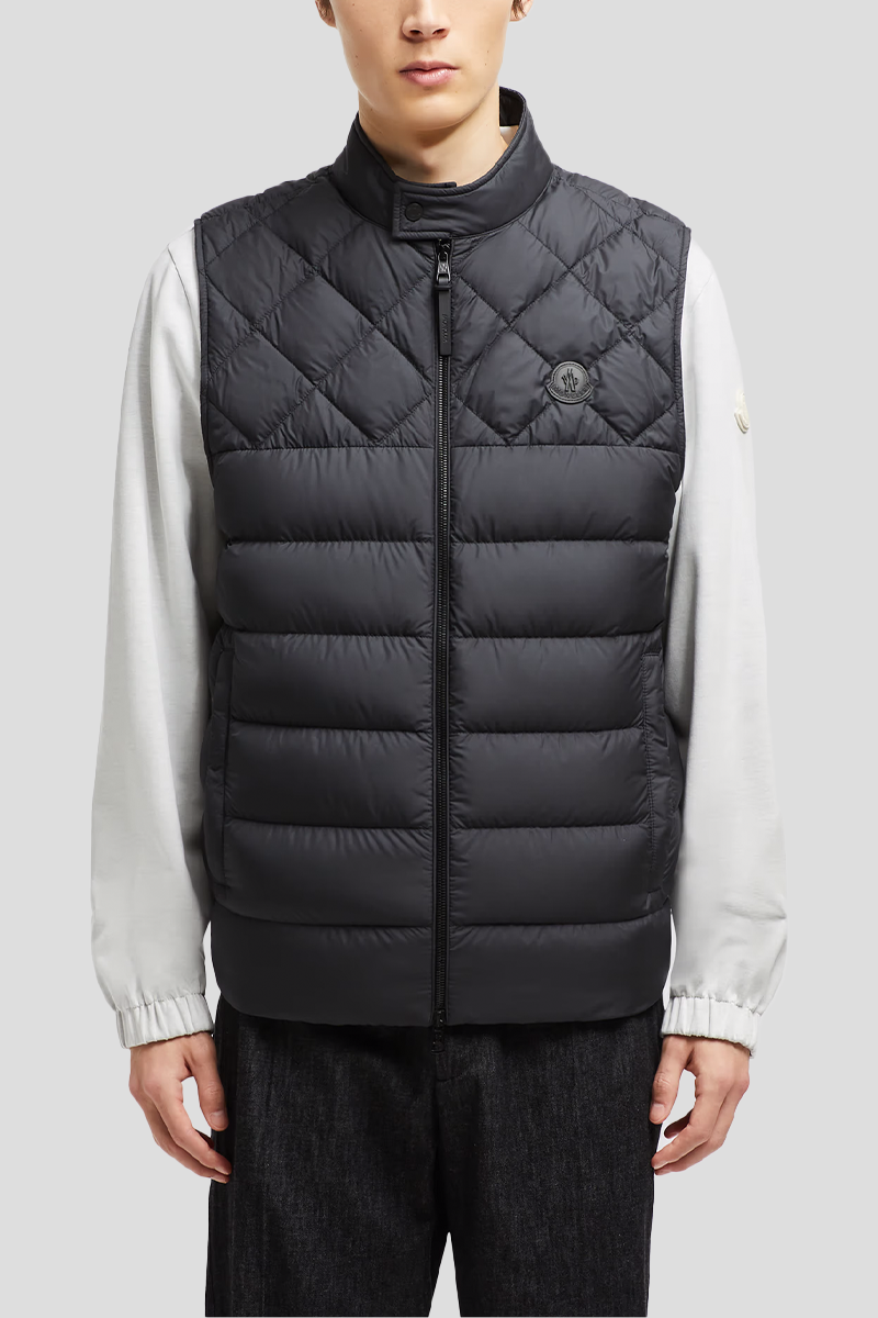 Ανδρικό Μαύρο Arcalod Diamond Quilted MONCLER