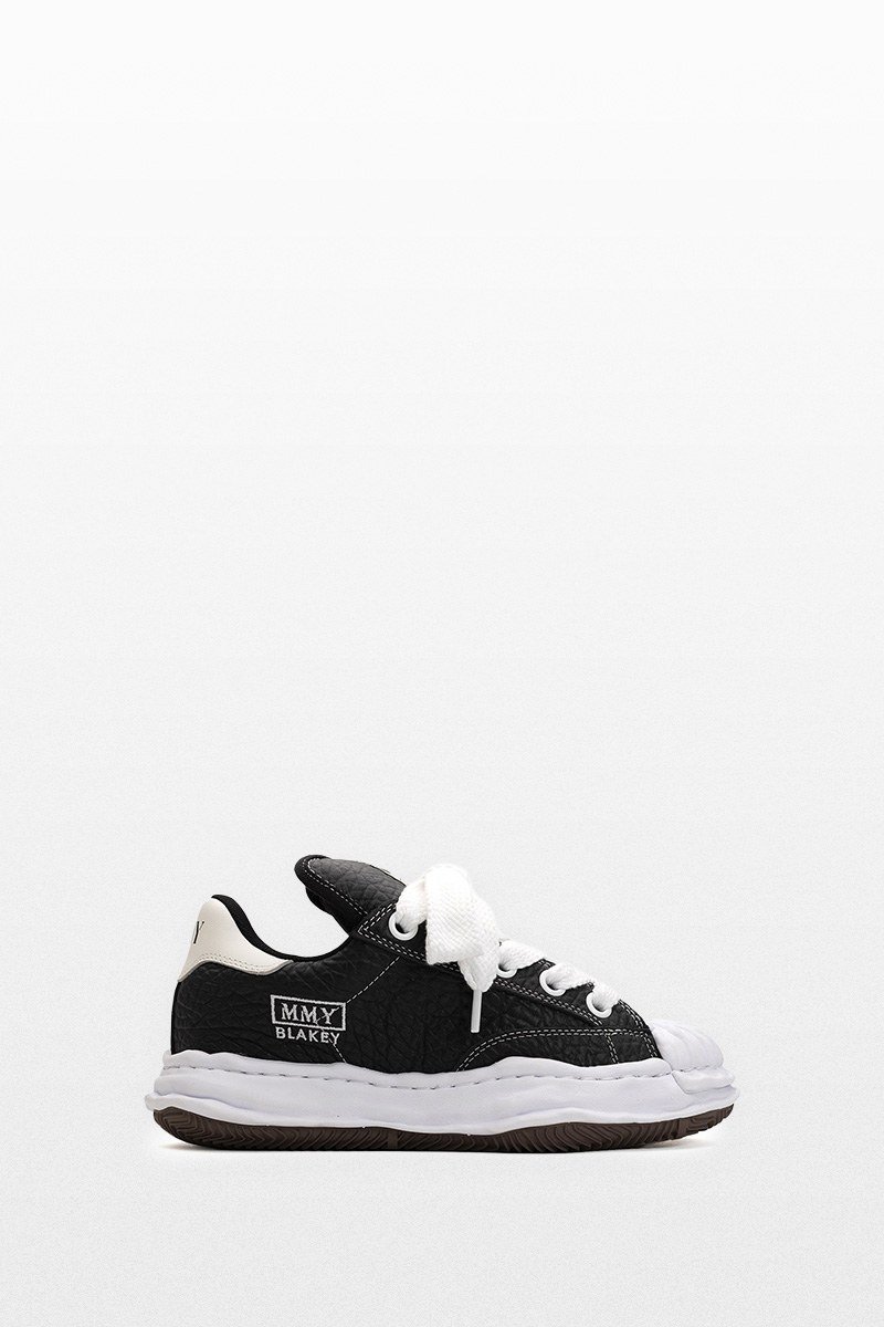 Ανδρικό-Μαύρο-BLAKEY-PUFFER-Monster-Leather-Sneaker-MAISON-MIHARA-YASUHIRO