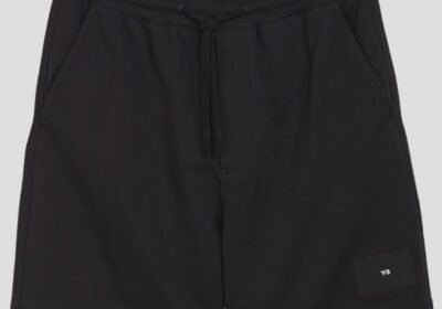 Ανδρικό-Μαύρο-Back-Terry-Shorts-Y-3