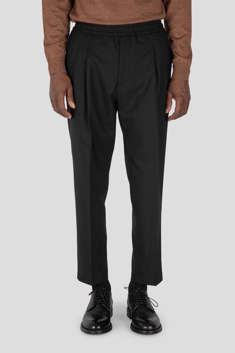 Ανδρικό Μαύρο Baddy Tailored Trousers BE ABLE