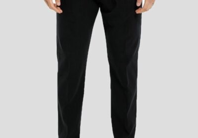 Ανδρικό-Μαύρο-Barber-Black-Trousers-BERWICH