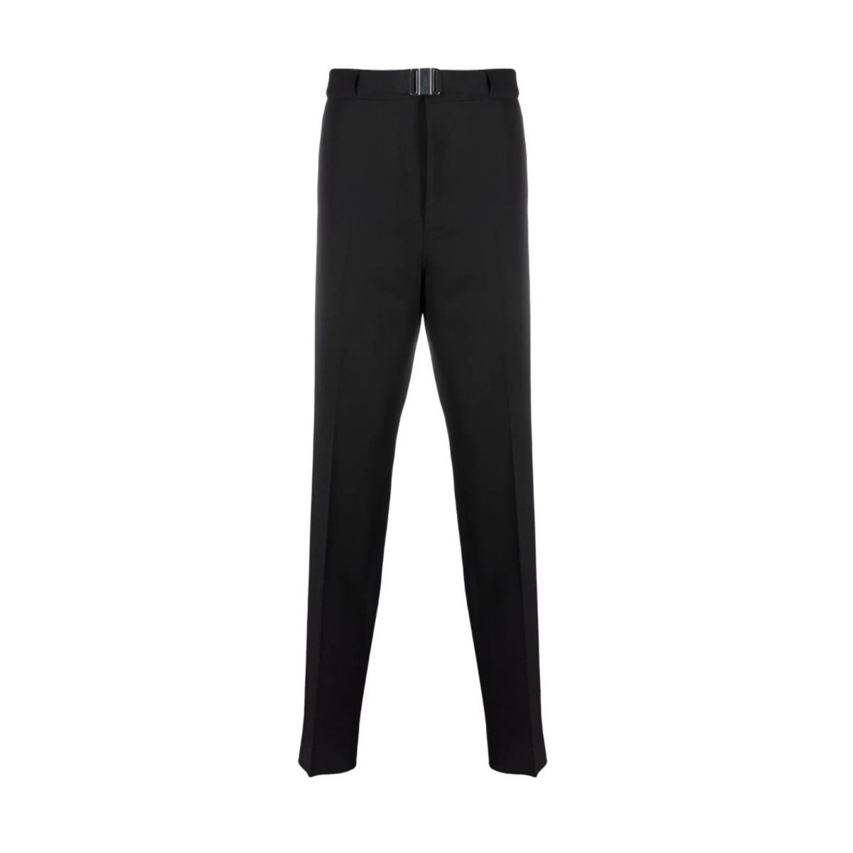 Ανδρικό-Μαύρο-Belted-Wool-Tailored-Trousers-GIVENCHY
