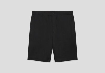 Ανδρικό-Μαύρο-Bermuda-Shorts-Wip-Linen-UNITY