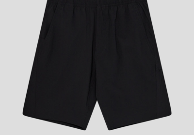 Ανδρικό-Μαύρο-Bistretch-Tela-Stone-Shorts-STONE-ISLAND