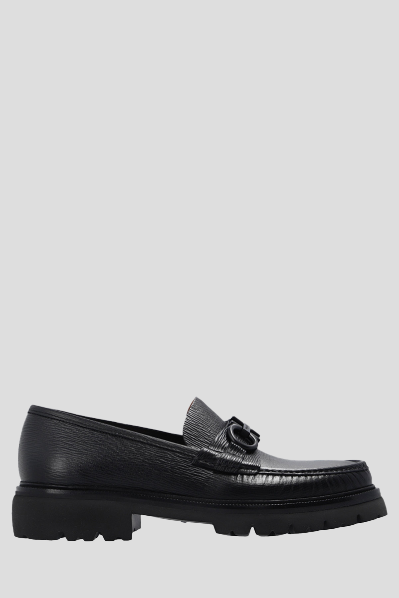 Ανδρικό-Μαύρο-Black-Bleecker-Moccasins-SALVATORE-FERRAGAMO