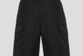 Ανδρικό Μαύρο Black Cargo Shorts MONCLER
