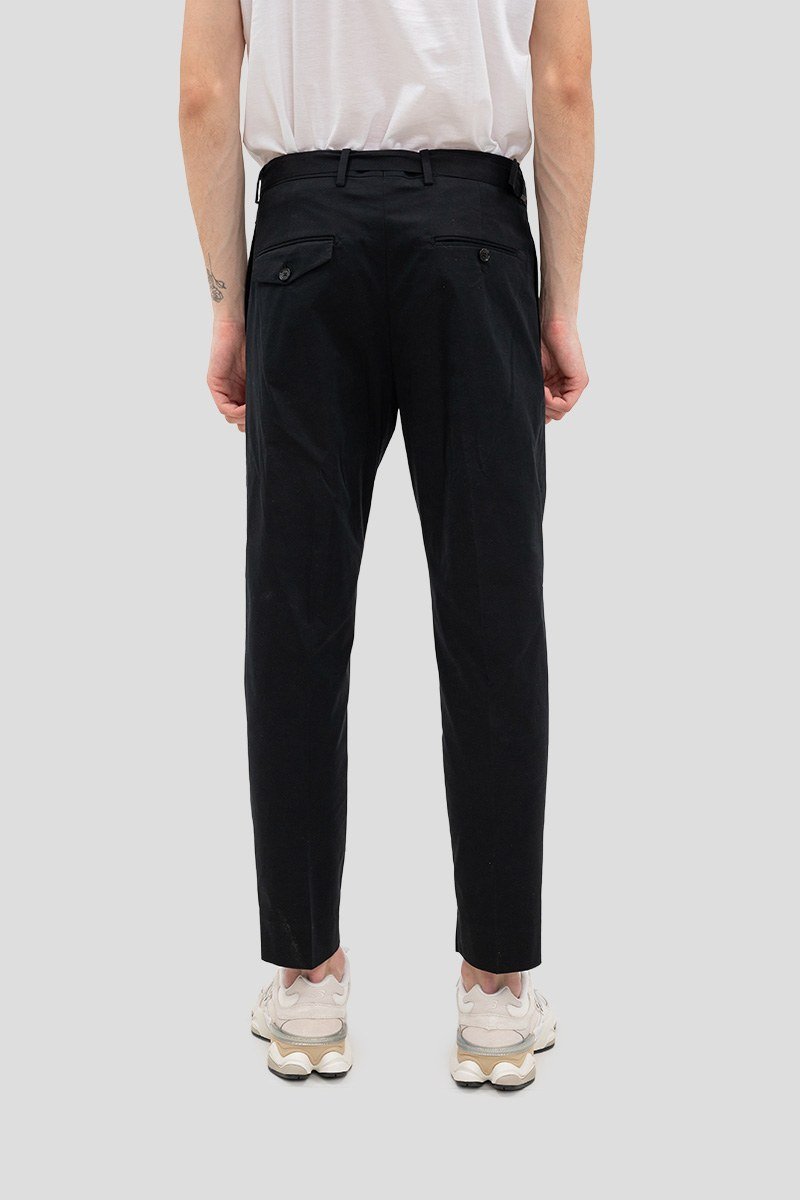 Ανδρικό Μαύρο Black Chinos Pants BE ABLE