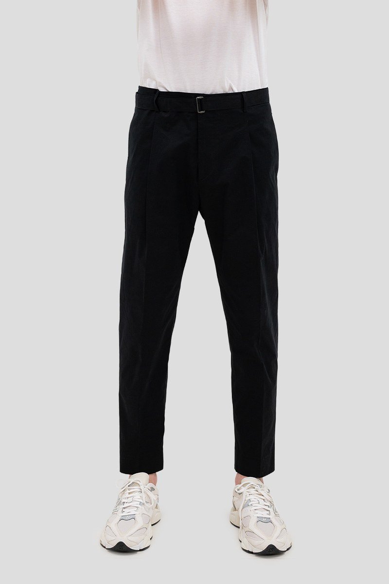 Ανδρικό-Μαύρο-Black-Chinos-Pants-ANDY-REGULAR-BE-ABLE