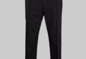 Ανδρικό Μαύρο Black Cotton Trousers ALEXANDER MCQUEEN