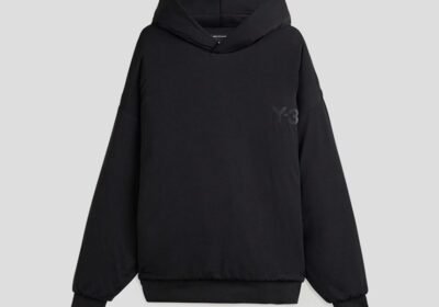 Ανδρικό-Μαύρο-Black-Hoodie-With-Logo-Y-3
