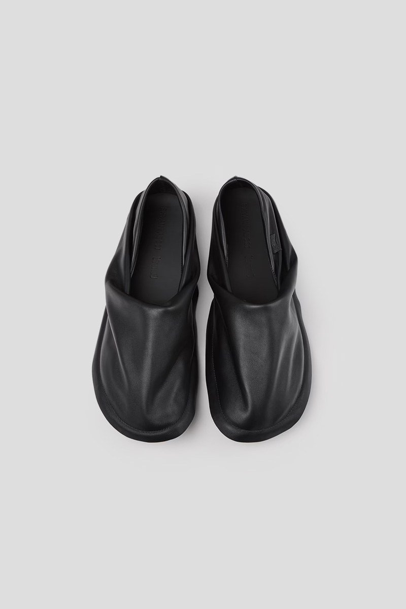 Ανδρικό Μαύρο Black Leather Shoes CAMPER x ISSEY MIYAKE