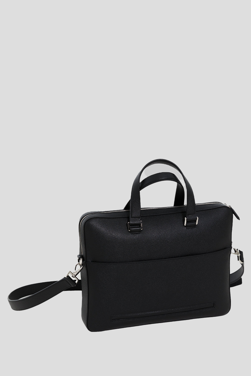 Ανδρικό Μαύρο Black Portofolio SALVATORE SALVATORE FERRAGAMO