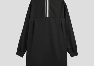 Ανδρικό-Μαύρο-Black-Refined-Wool-Track-Top-3-Stripes-Y-3