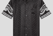 Ανδρικό Μαύρο Black Silk Shirt DOLCE&GABBANA