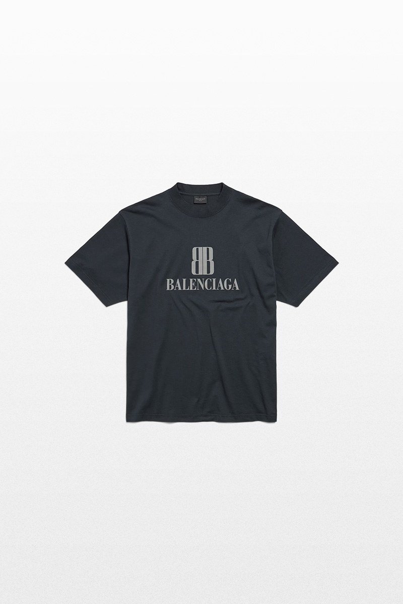 Ανδρικό-Μαύρο-Black-T-shirt-Nano-BALENCIAGA