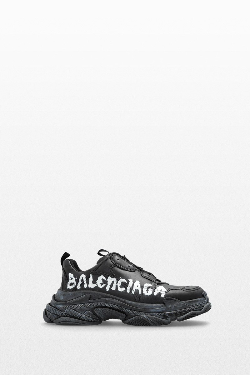 Ανδρικό Μαύρο Black Triples S BALENCIAGA