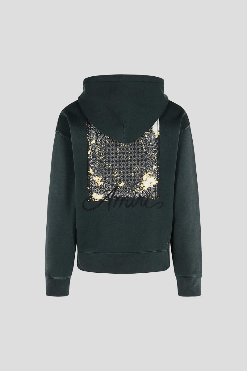 Ανδρικό Μαύρο Bleach Bandana Hoodie AMIRI