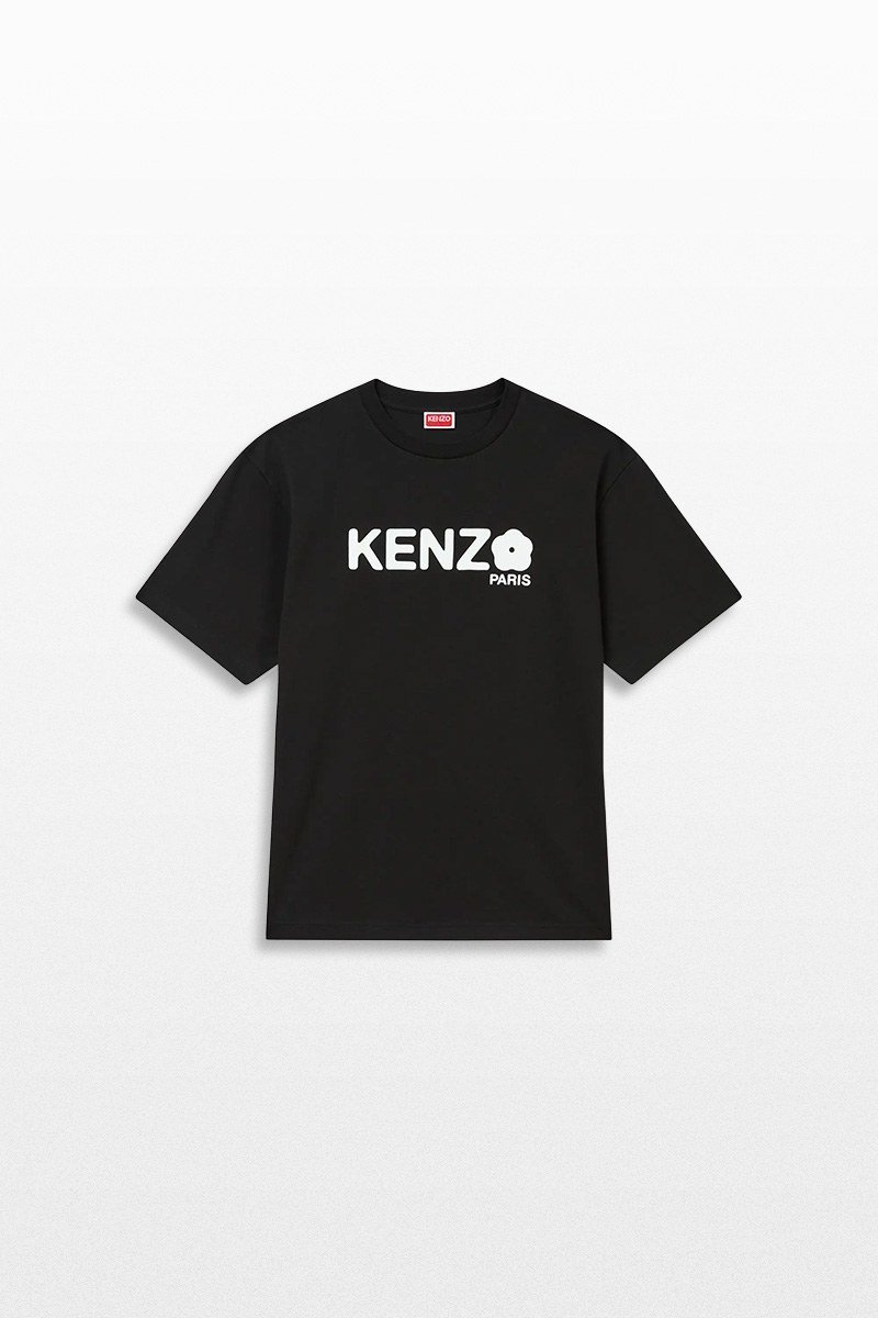 Ανδρικό-Μαύρο-Boke-Flower-2.0-Oversized-T-Shirt-KENZO