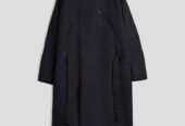 Ανδρικό Μαύρο Bonded Melton Coat Y-3