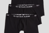 Ανδρικό Μαύρο Boxer Briefs 3 G-STAR