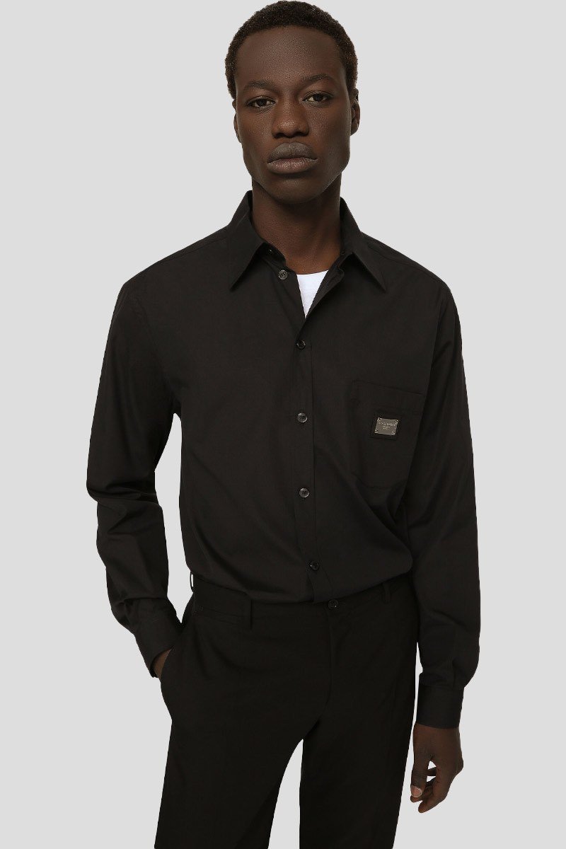 Ανδρικό Μαύρο Branded Tag Martini DOLCE&GABBANA