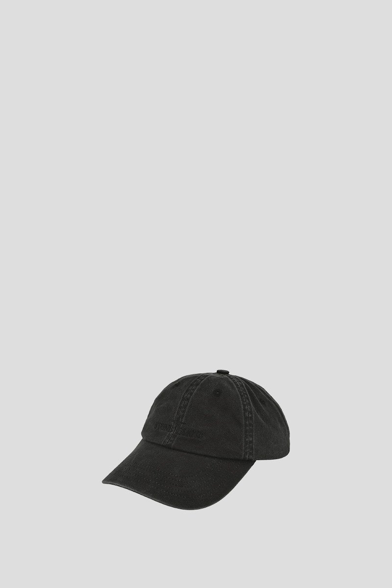 Ανδρικό Μαύρο Brushed Cotton Gabardine STONE ISLAND