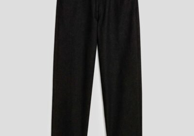 Ανδρικό-Μαύρο-Check-5-Loose-Denim-Pants-VANS