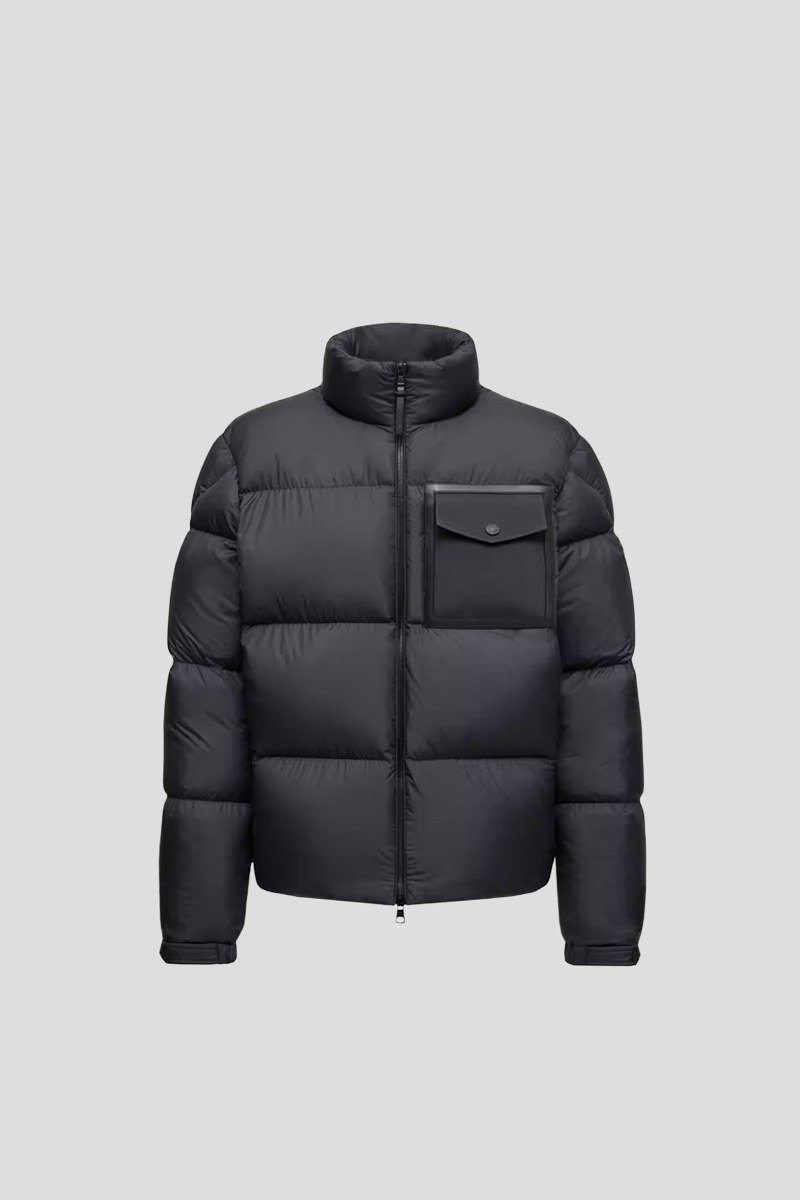 Ανδρικό-Μαύρο-Chinon-Square-Quilted-Short-Down-Jacket-MONCLER