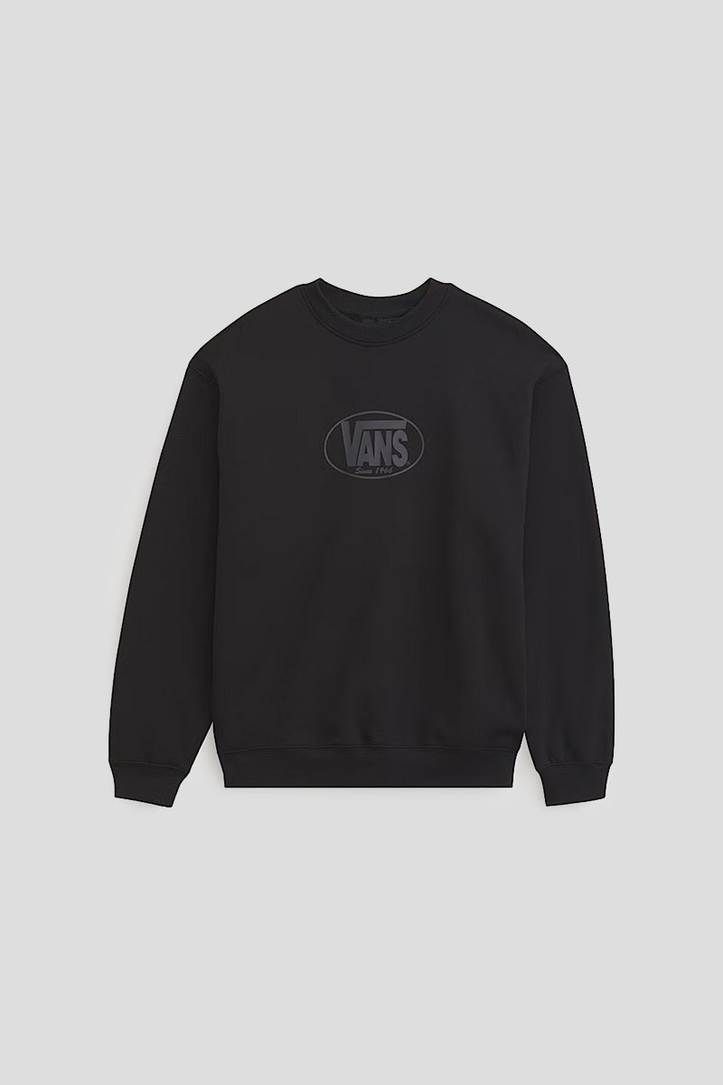 Ανδρικό-Μαύρο-Classic-Oval-Crew-Hoodie-VANS