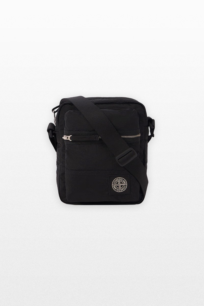 Ανδρικό Μαύρο Coated Nylon Metal STONE ISLAND