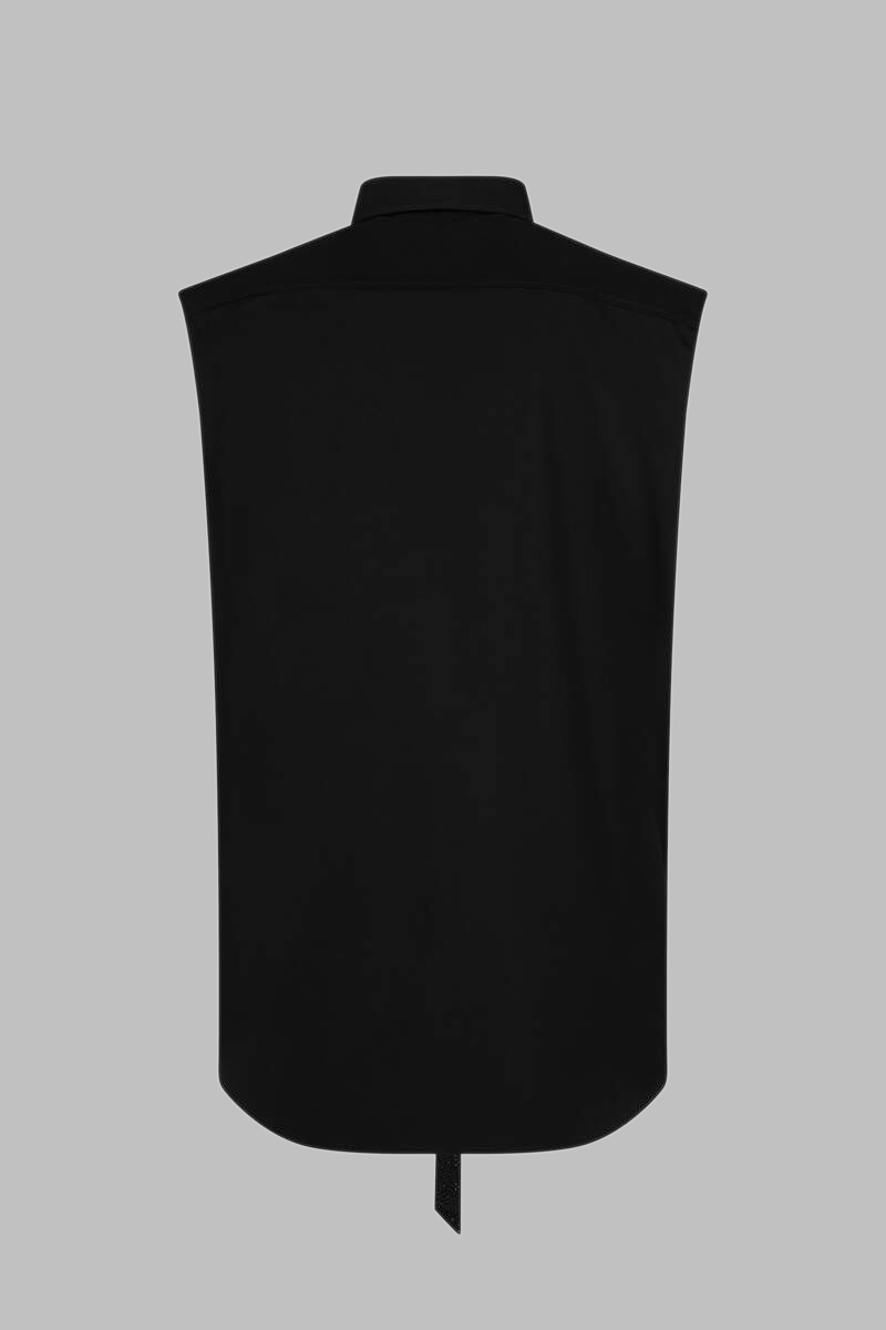 Ανδρικό Μαύρο Comet Sleeveless Shirt DSQUARED