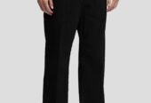 Ανδρικό Μαύρο Corduroy Tailored Trousers MONCLER