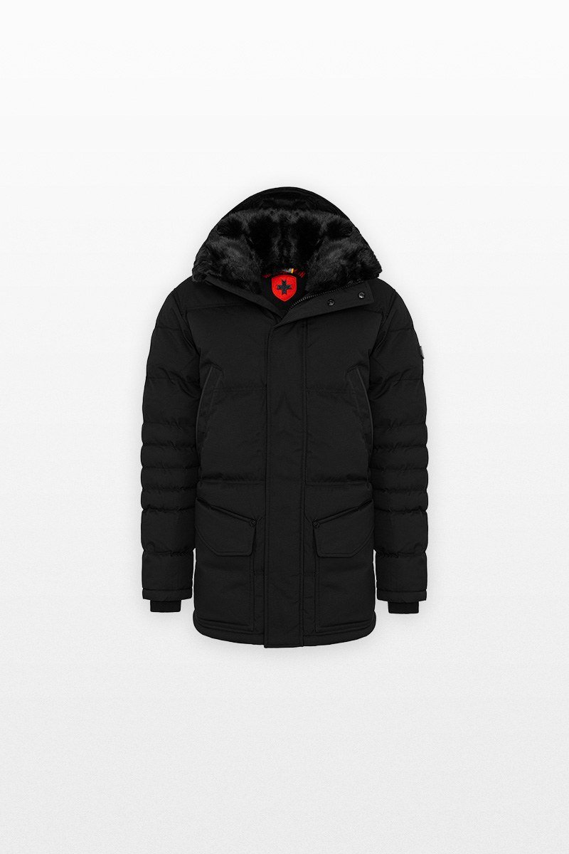 Ανδρικό-Μαύρο-Cornwall-Men-Puffer-Jacket-WELLENSTEYN