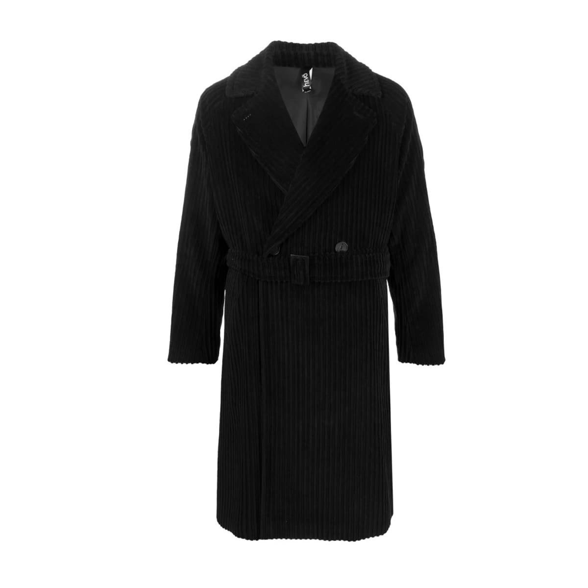 Ανδρικό Μαύρο Cotle Black Coat HEVO