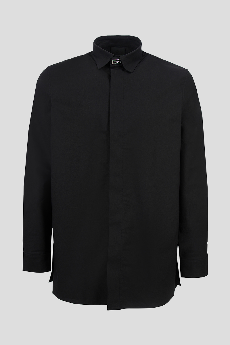 Ανδρικό-Μαύρο-Cotton-Shirt-GIVENCHY