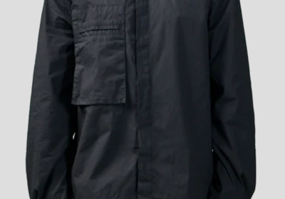 Ανδρικό-Μαύρο-Cotton-Shirt-THOM-KROM