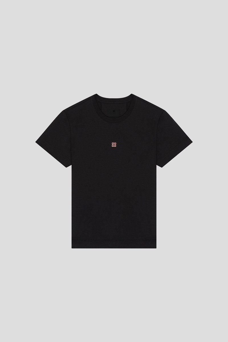 Ανδρικό-Μαύρο-Cotton-T-shirt-GIVENCHY