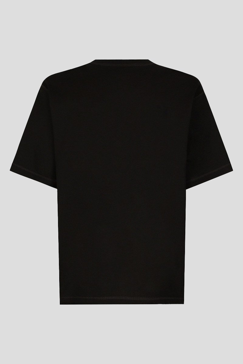 Ανδρικό Μαύρο Cotton T shirt DOLCE&GABBANA