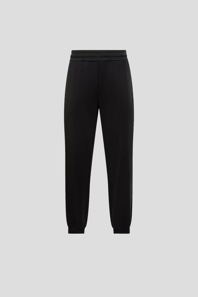 Ανδρικό Μαύρο Cotton Track Pants MONCLER