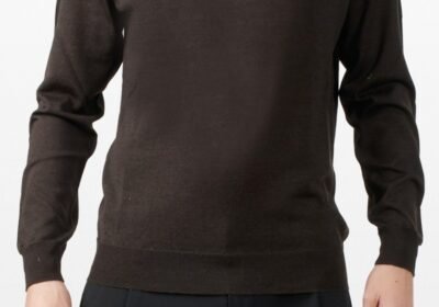 Ανδρικό-Μαύρο-Crew-Neck-Sweater-39MASQ