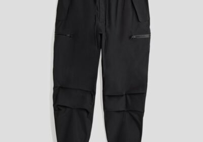 Ανδρικό-Μαύρο-Cuffed-Cargo-Trousers-Y-3