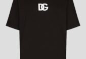 Ανδρικό Μαύρο DG Logo Print DOLCE&GABBANA