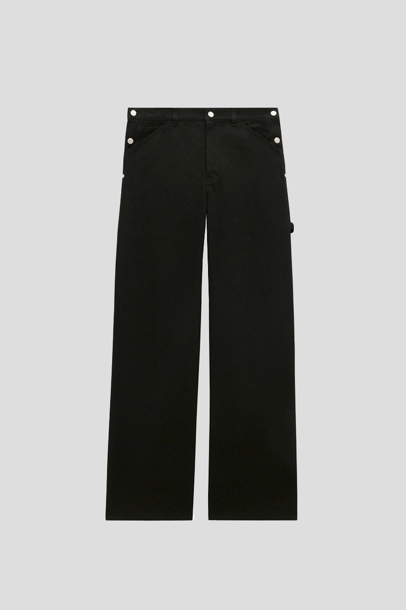 Ανδρικό-Μαύρο-Denim-baggy-pants-with-strap-COURREGES